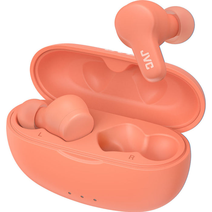 True wireless headphones JVC HA-A7T2-PE WIRELESS CONNECTION, CORAL