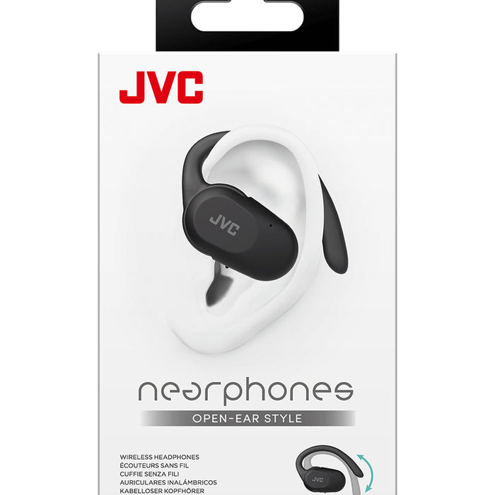 True wireless headphones JVC JVC HA-NP40T-BU WIRELESS CONNECTION, BLACK