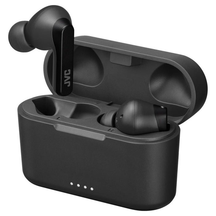 True wireless headphones JVC HA-A9T-BE WIRELESS CONNECTION, BLACK