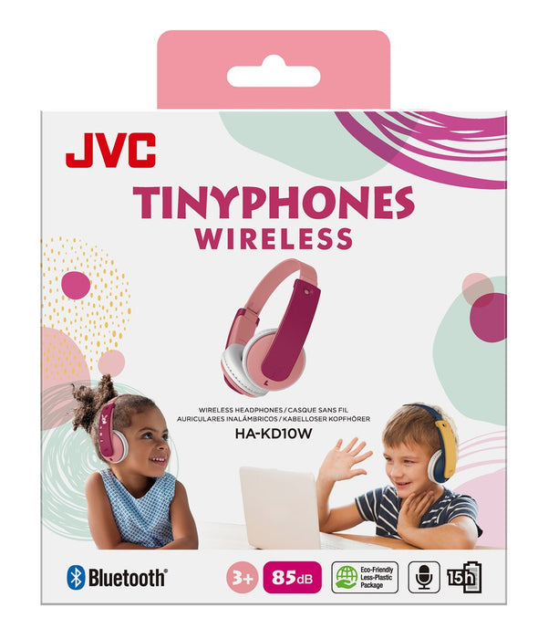 JVC Tinyphones Bluetooth Pink