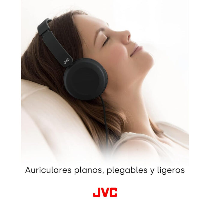 Headphones with Microphone JVC HA-S31M-W White