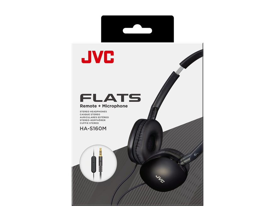 JVC HA-S160M Headset Wired Head-band Calls/Music Black