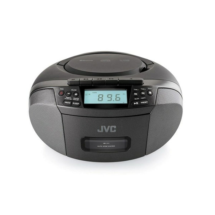 Radio cassette JVC JVCRCE444B Black AM/FM