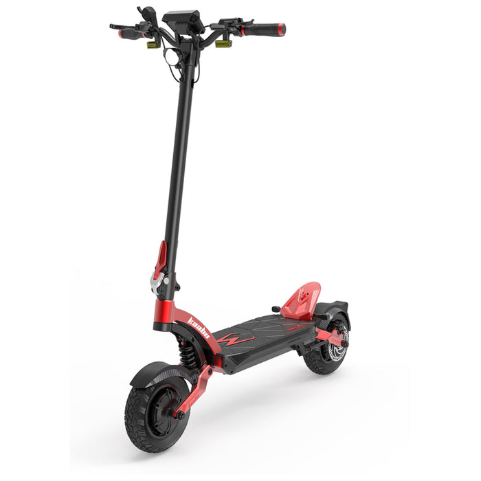 Electric scooter KAABO MANTIS X PLUS RED UP TO 55 KM/H, MILEAGE UP TO 75 KM