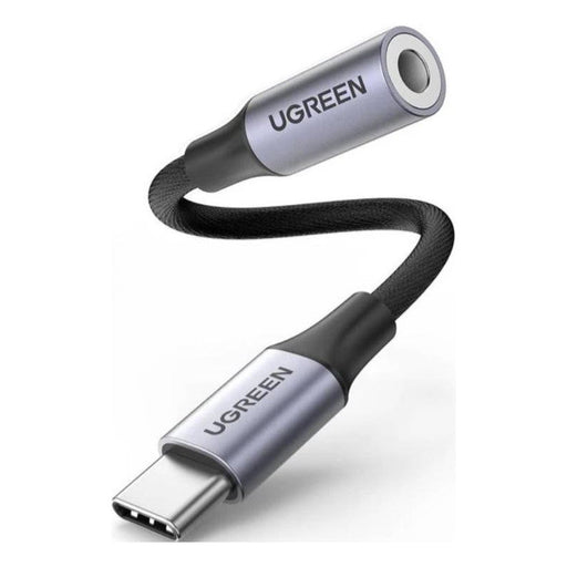 КАБЕЛ АДАПТЕР USB-C/3.5мм АУДИО 10СМ UGREEN - ЧЕРЕН - USB хъбове и адаптери<<<Компютърна периферия<<<AmperelB2B