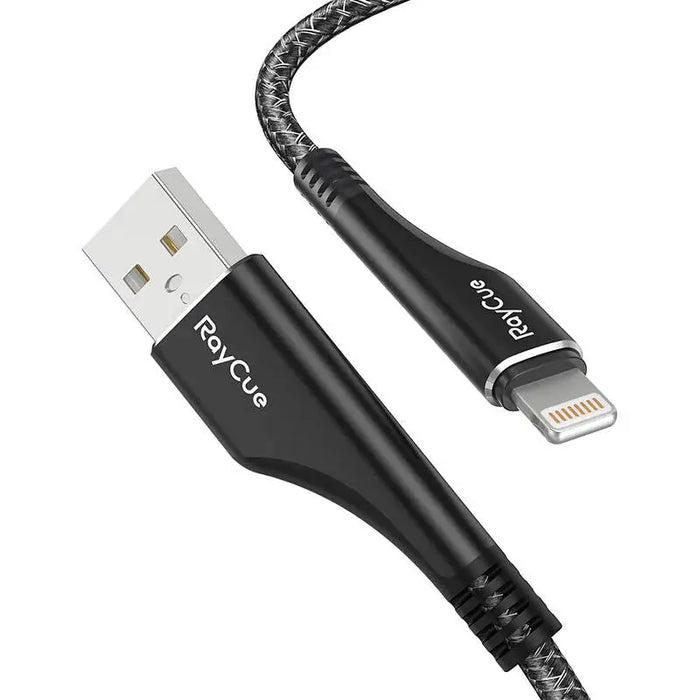 Kabel USB-A do lightning RayCue CA01 1.2m 2.4A (czarny) - USB to Lightning<<<USB cables<<<GSM Accessories<<<InnproXML