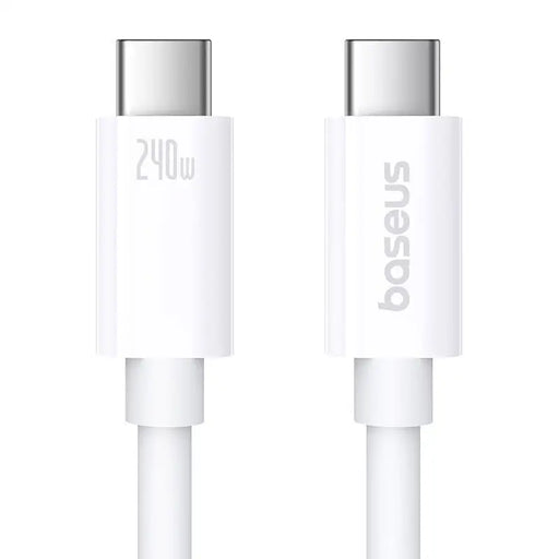 Kabel USB-C do USB-C Baseus Superior USB4 240W 1m (biały) - USB-C to USB-C<<<USB cables<<<GSM