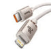 Kabel USB-C do iP Baseus Crystal Shine 20W 2m (różowy) - USB-C to Lightning<<<USB cables<<<GSM Accessories<<<InnproXML