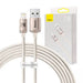 Kabel USB do iP Baseus Crystal Shine 2.4A 2m (różowy) - USB-C to Lightning<<<USB cables<<<GSM Accessories<<<InnproXML