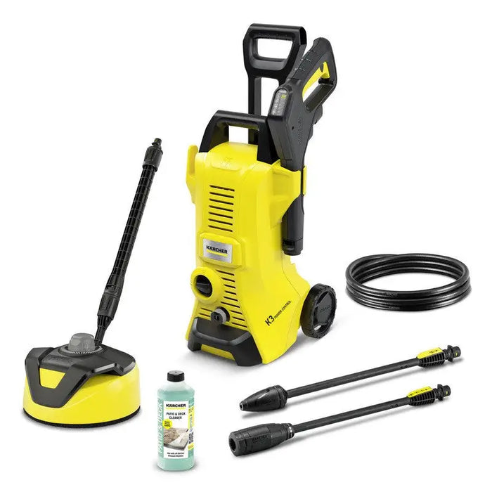 Kärcher K 3 Power Control Home T 5 pressure washer Upright Electric 380 l/h 1600 W Black Yellow - Pressure