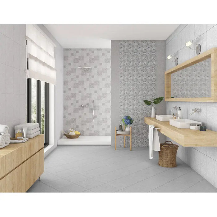 KAI GREEK GRAY TILE 25X40 CM - Стенни плочки и декорация<<<Плочки и лайстни<<<Баня<<<Praktiker&&&Стенни плочки и
