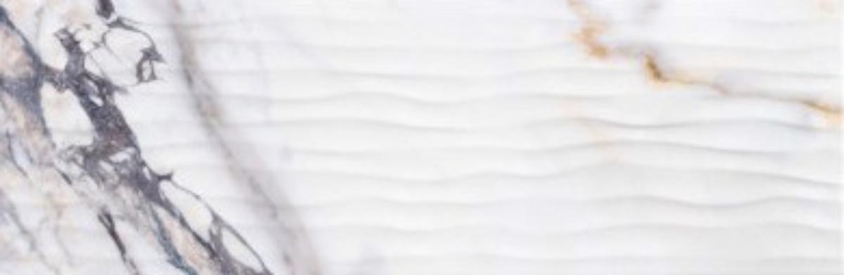 WALL TILE 24.4X74.4 COIN WAVE WHITE