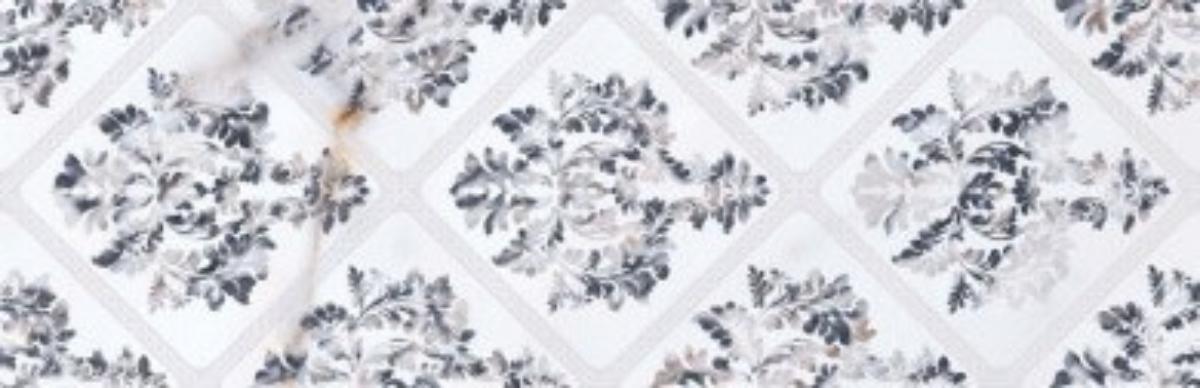 DECOR 24.4X74.4 COIN WALLPAPER WHITE