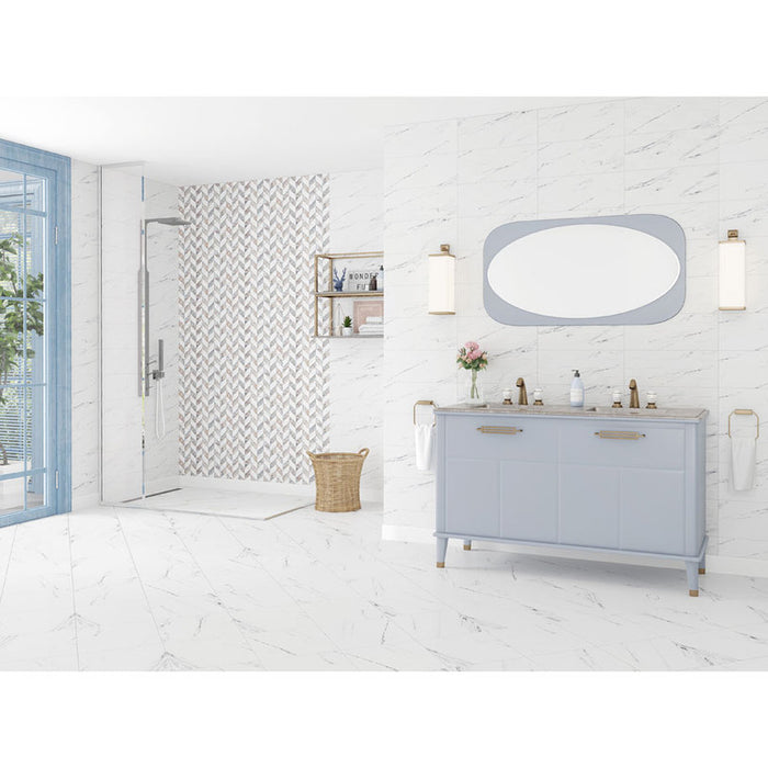 FAIENCE DECOR KAI FIR WHITE 20X50 CM