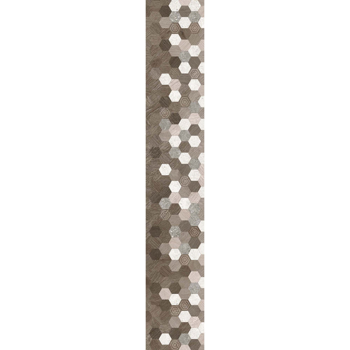 GRANITOGRES KAI BERGEN DECOR BROWN 15X90 CM