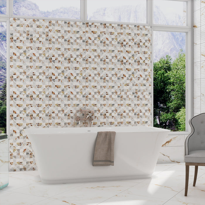 FAIANCE DECOR KAI BREEZE GEOMETRIC MIX 30X60 CM