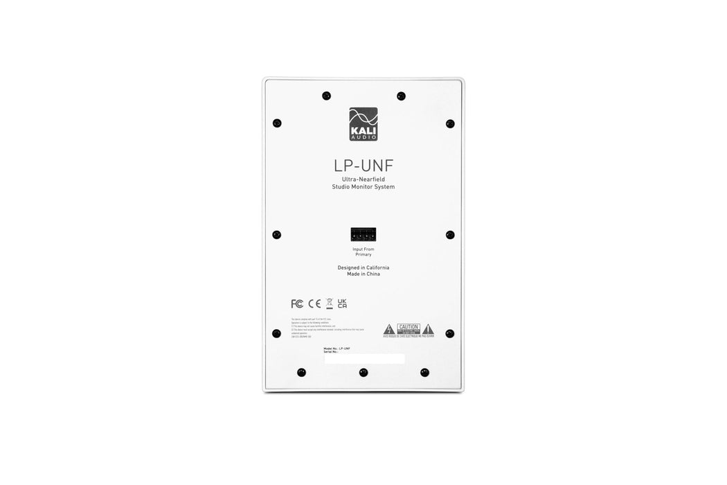 Kali Audio LP-UNF-WH - a pair of Bluetooth monitor speakers (white)