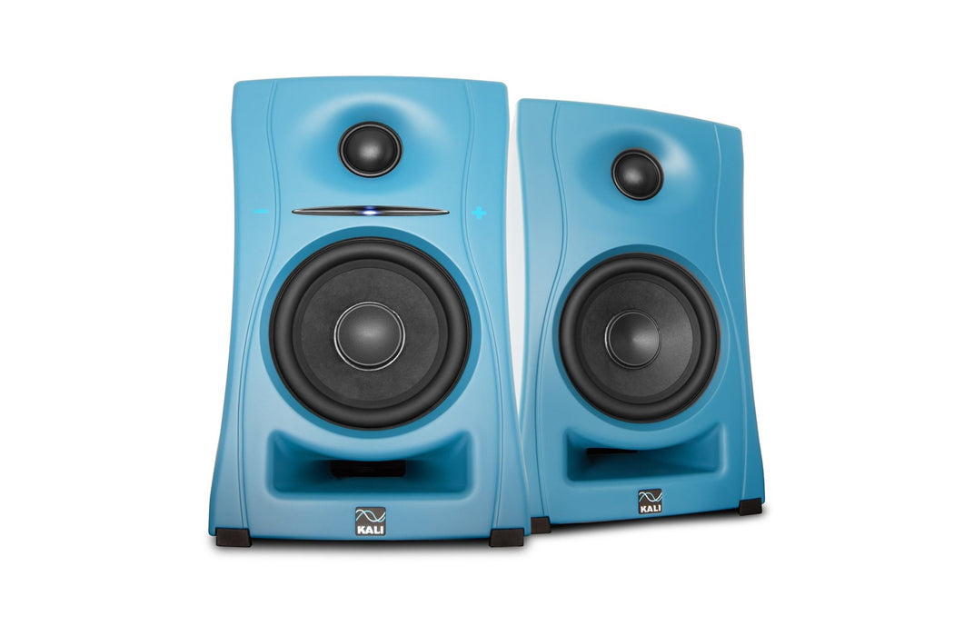 Kali Audio LP-UNF-B - a pair of Bluetooth monitor speakers (blue)