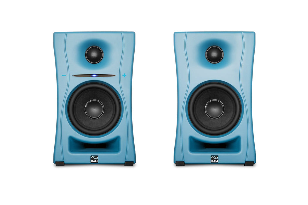 Kali Audio LP-UNF-B - a pair of Bluetooth monitor speakers (blue)