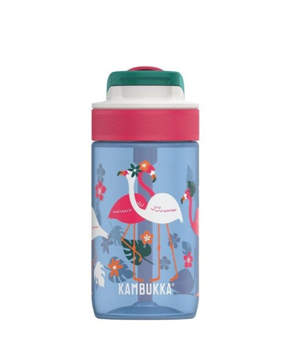 Kambukka Lagoon 400ml Blue Flamingo baby water bottle