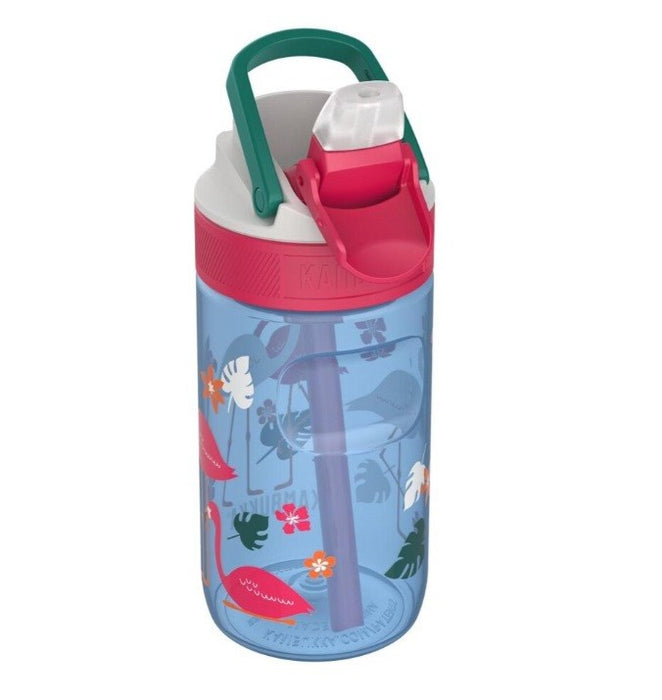 Kambukka Lagoon 400ml Blue Flamingo baby water bottle