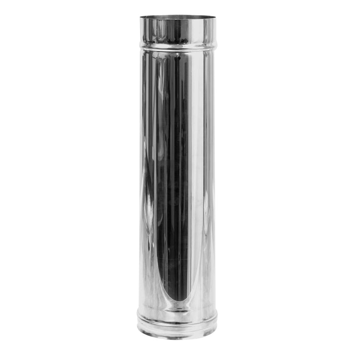 STAINLESS STEEL FLUE F120MM, LENGTH 50CM KAMININOX