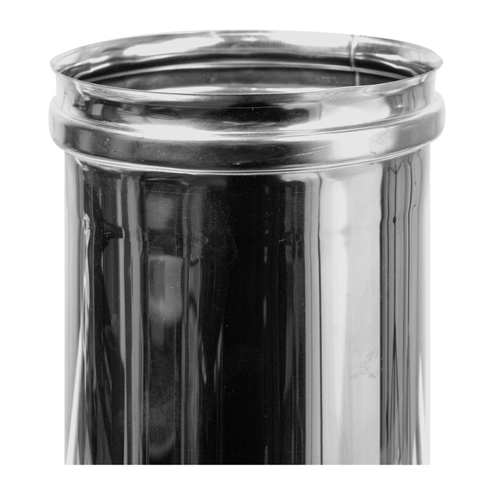 STAINLESS STEEL FLUE F130MM, LENGTH 50CM KAMININOX