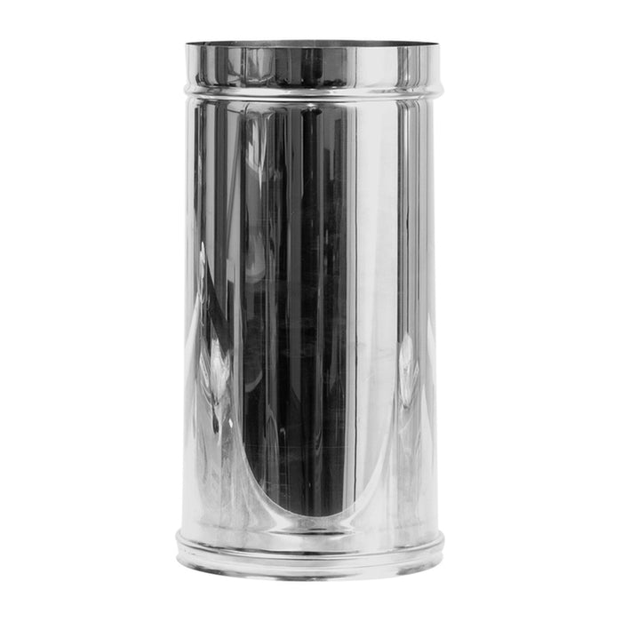 STAINLESS STEEL FLUE F130MM, LENGTH 25CM KAMININOX