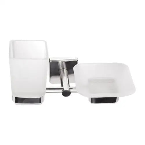 KAPITAN QUATTRO BATHROOM CUP HOLDER AND SOAP DISH - Аксесоари за баня<<<Аксесоари за баня<<<Баня<<<Praktiker&&&Поставки