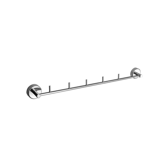 BATHROOM HANGER WITH SIX HOOKS MODERN