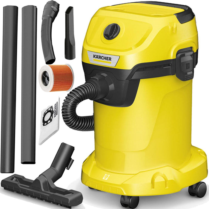 Kärcher 1.628-107.0 dust extractor Black, Yellow