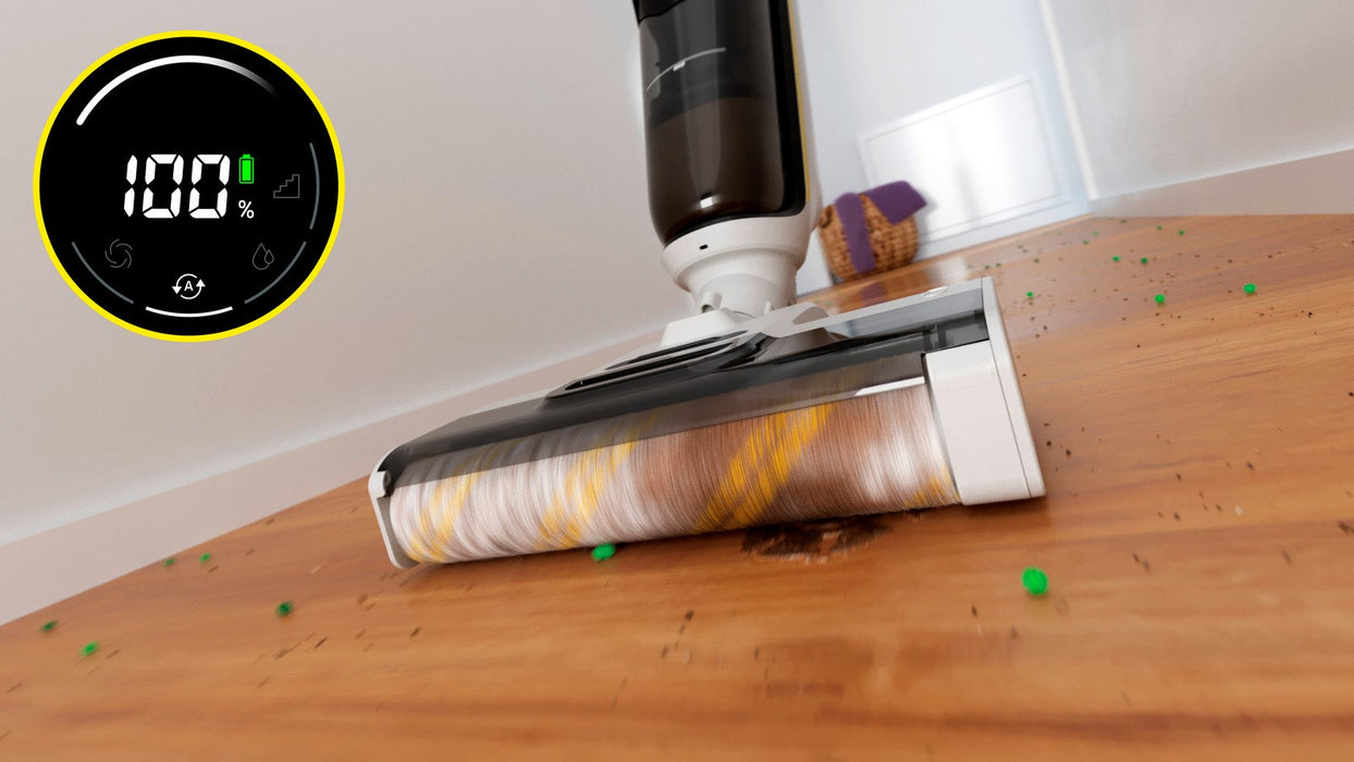 Electric mop Kärcher FCV 4 Natural N 3-in-1 Xtra!Clean 180 W (1.056-133.0) Black