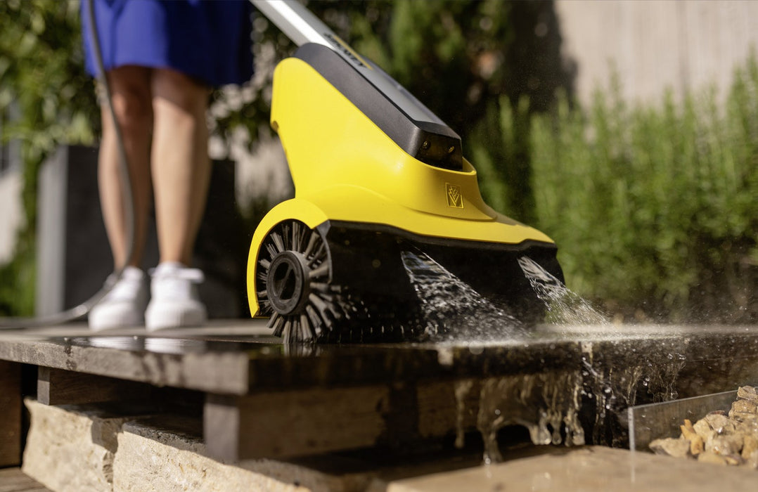 Kärcher 1.644-011.0 pressure washer Compact Battery 180 l/h Black, Silver, Yellow