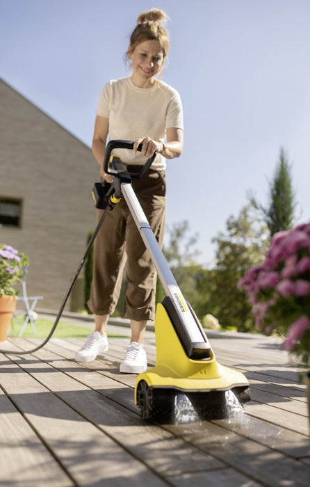 Kärcher 1.644-011.0 pressure washer Compact Battery 180 l/h Black, Silver, Yellow