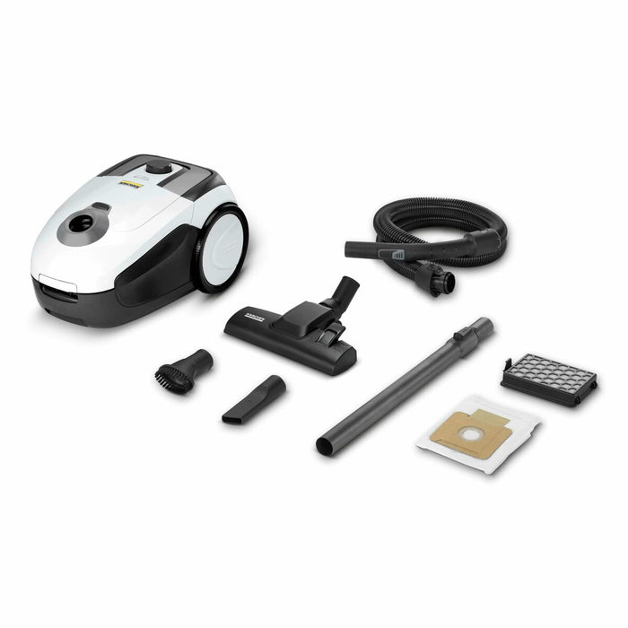 Bagged Vacuum Cleaner Kärcher 1.198-035.0 White Black 700 W