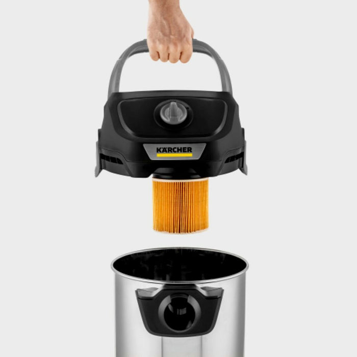 vacuum cleaner Kärcher 1.628-449.0 Silver 1000 W