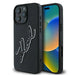 Karl Lagerfeld 3D Rubber Bicolor Signature iPhone 16 Pro Case - Black - Cell phone cases and covers<<<HurtelXML