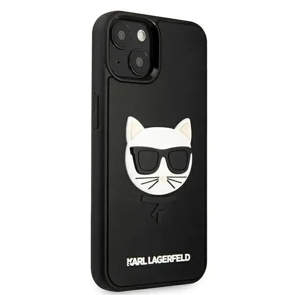 Karl Lagerfeld 3D Rubber Choupette Case for iPhone 13 mini - Black - Cell phone cases and covers<<<HurtelXML