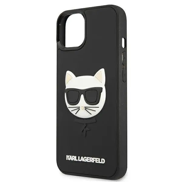 Karl Lagerfeld 3D Rubber Choupette Case for iPhone 13 mini - Black - Cell phone cases and covers<<<HurtelXML