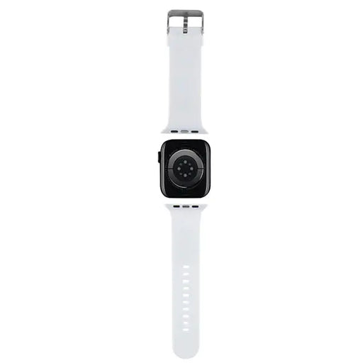 Karl Lagerfeld 3D Rubber Choupette Head Strap for Apple Watch 42/44/45/49mm - White - Other cell phone