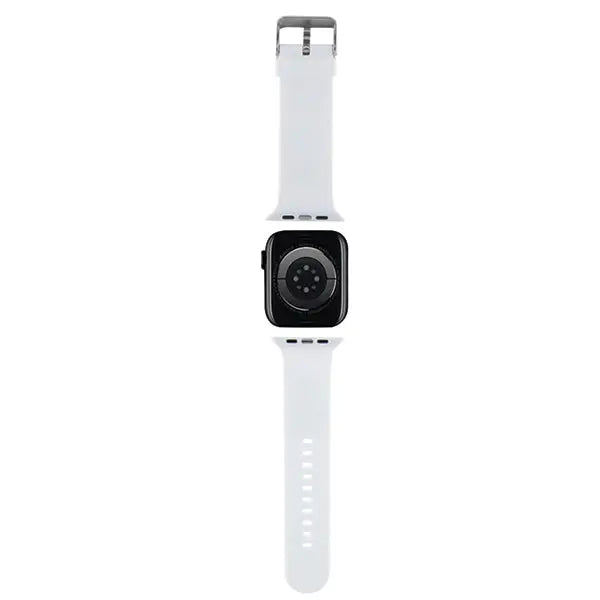 Karl Lagerfeld 3D Rubber Choupette Head Strap for Apple Watch 42/44/45/49mm - White - Other cell phone