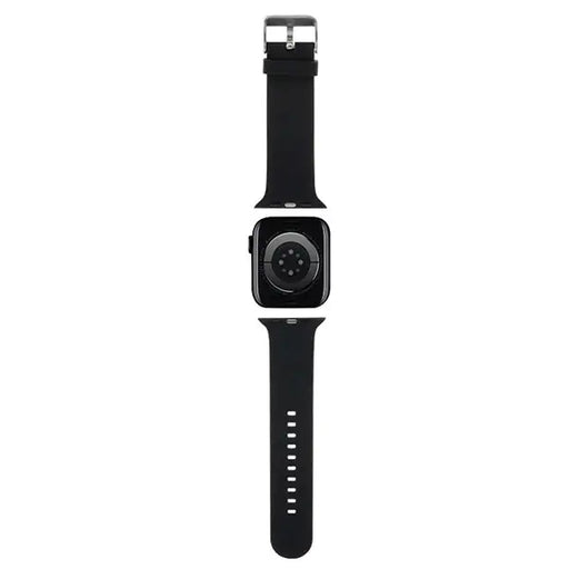 Karl Lagerfeld 3D Rubber Choupette Heads Strap for Apple Watch 38/40/41mm - Black - Other cell phone