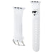 Karl Lagerfeld 3D Rubber Choupette Heads Strap for Apple Watch 38/40/41mm - White - Other cell phone
