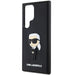 Karl Lagerfeld 3D Rubber Ikonik case for Samsung Galaxy S24 Ultra - black - Cell phone cases and covers<<<HurtelXML