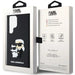 Karl Lagerfeld 3D Rubber Karl&Choupette case for Samsung Galaxy S24 Ultra - black - Cell phone cases