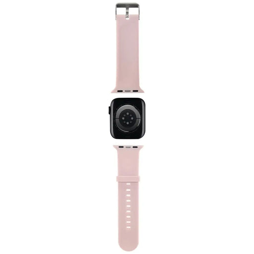 Karl Lagerfeld 3D Rubber Karl&Choupette Heads strap for Apple Watch 42/44/45/49mm - pink - Other cell phone