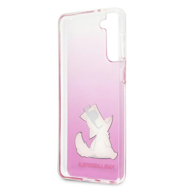 Karl Lagerfeld Choupette Fun Case for Samsung Galaxy S21+ - Pink - Cell phone cases and covers<<<HurtelXML