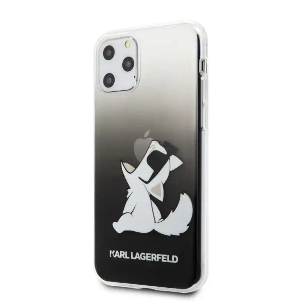 Karl Lagerfeld Choupette Fun iPhone 11 Pro Max Case - Black - Cell phone cases and covers<<<HurtelXML