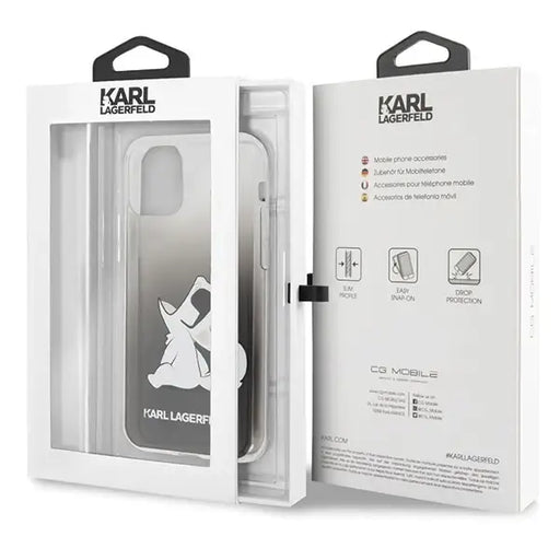 Karl Lagerfeld Choupette Fun iPhone 11 Pro Max Case - Black - Cell phone cases and covers<<<HurtelXML