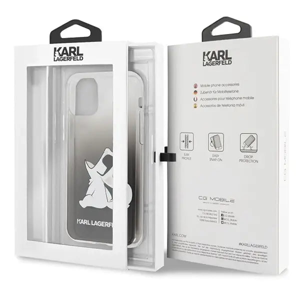 Karl Lagerfeld Choupette Fun iPhone 11 Pro Max Case - Black - Cell phone cases and covers<<<HurtelXML